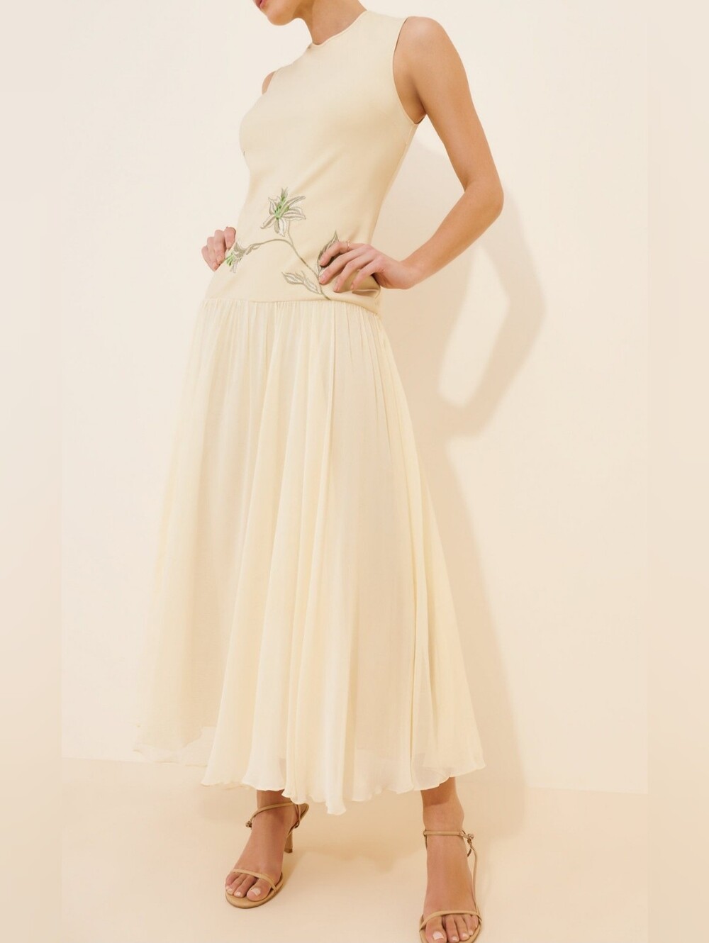 Anthropologie Geisha Designs Maxi Dress